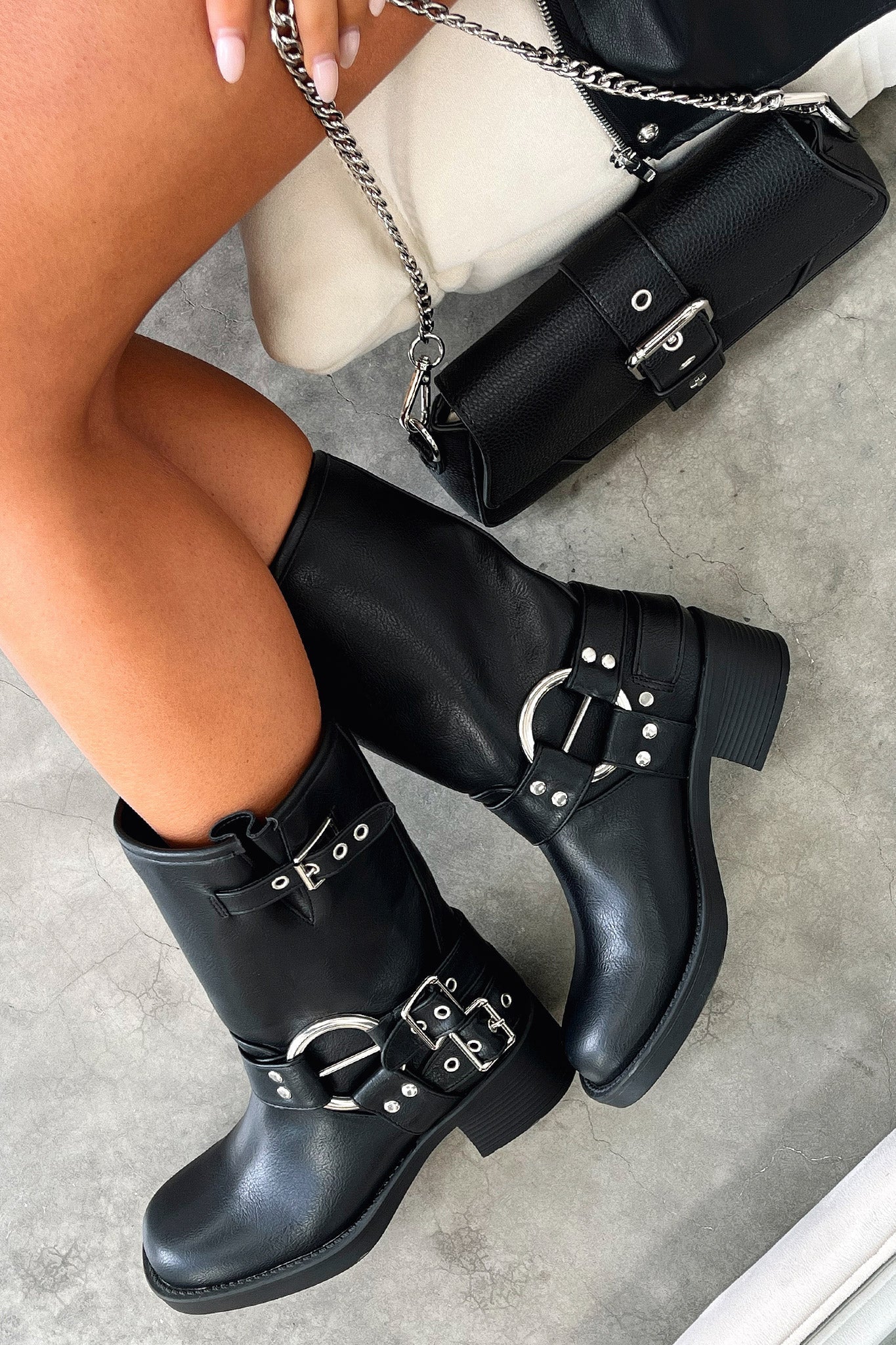 Kimberly Benn | Black Short Boots