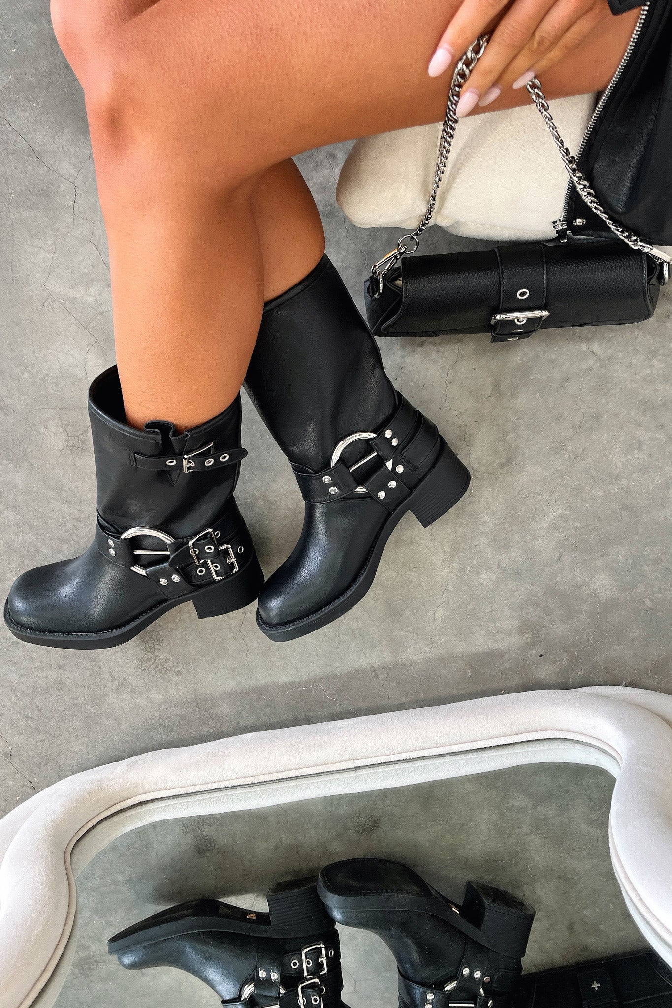 Kimberly Benn | Black Short Boots