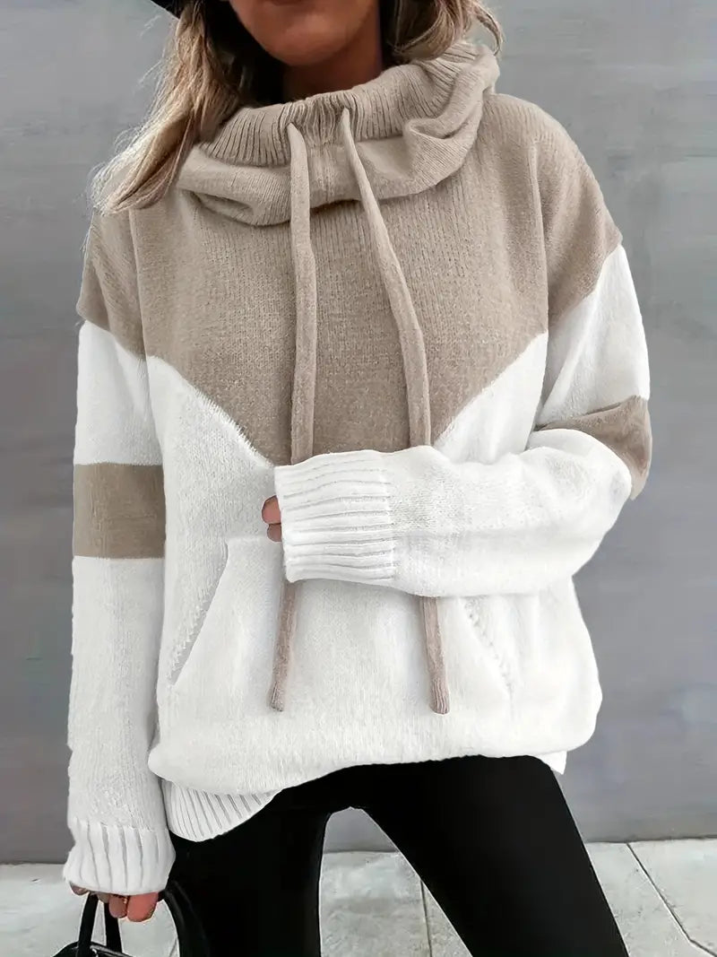 Kimberly Benn | Dual-Tone Cosy Hoodie