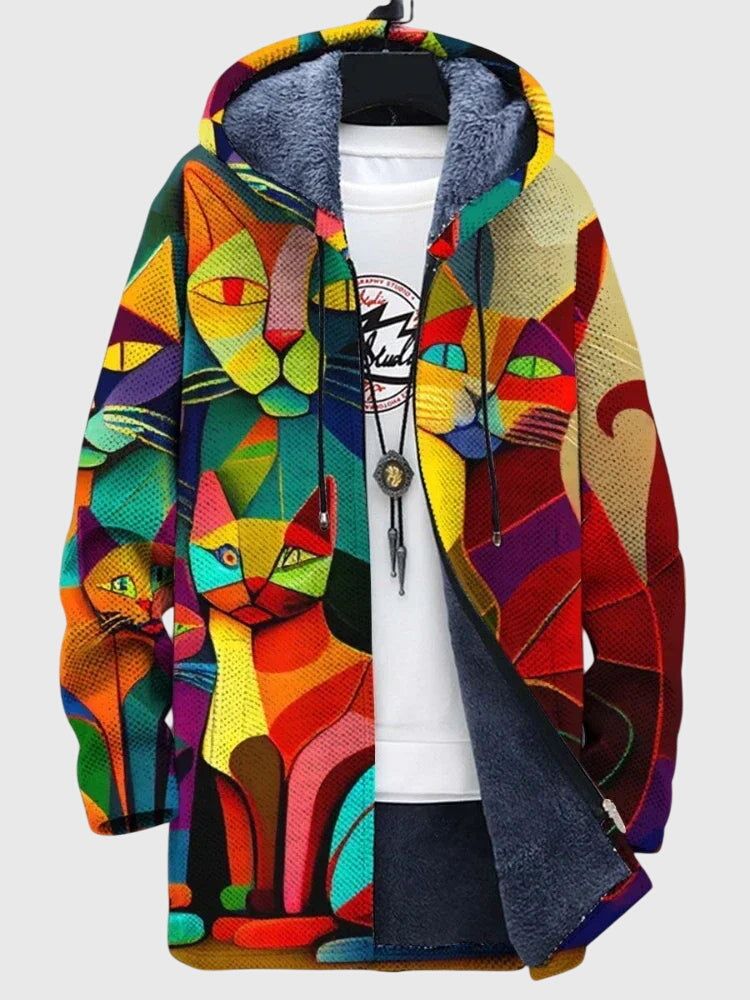 Kimberly Benn | Jacket With Artistic Print