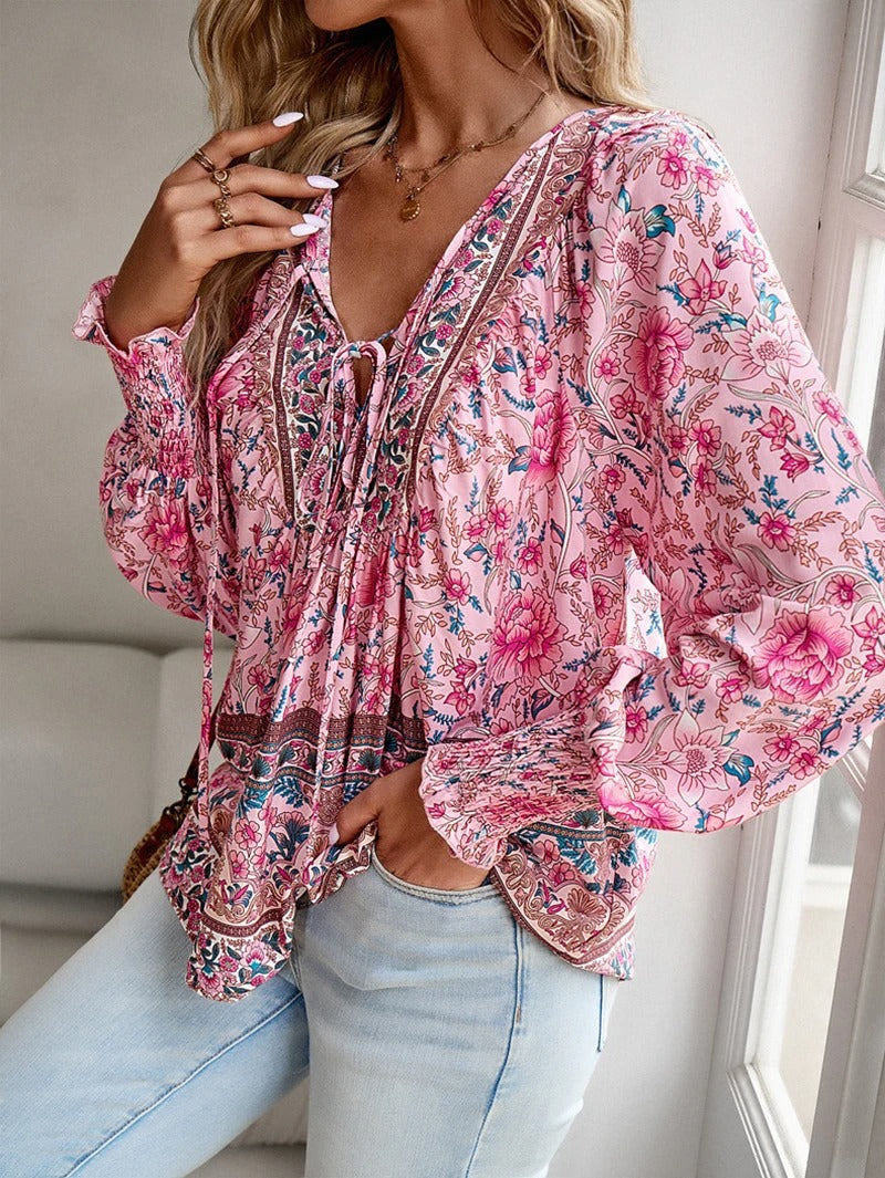 Kimberly Benn | Floral Summer Blouse