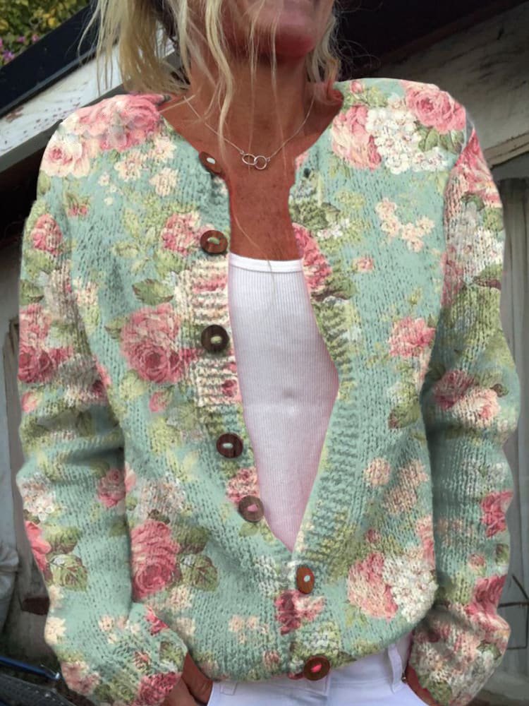 Kimberly Benn | Vintage Floral Cardigan