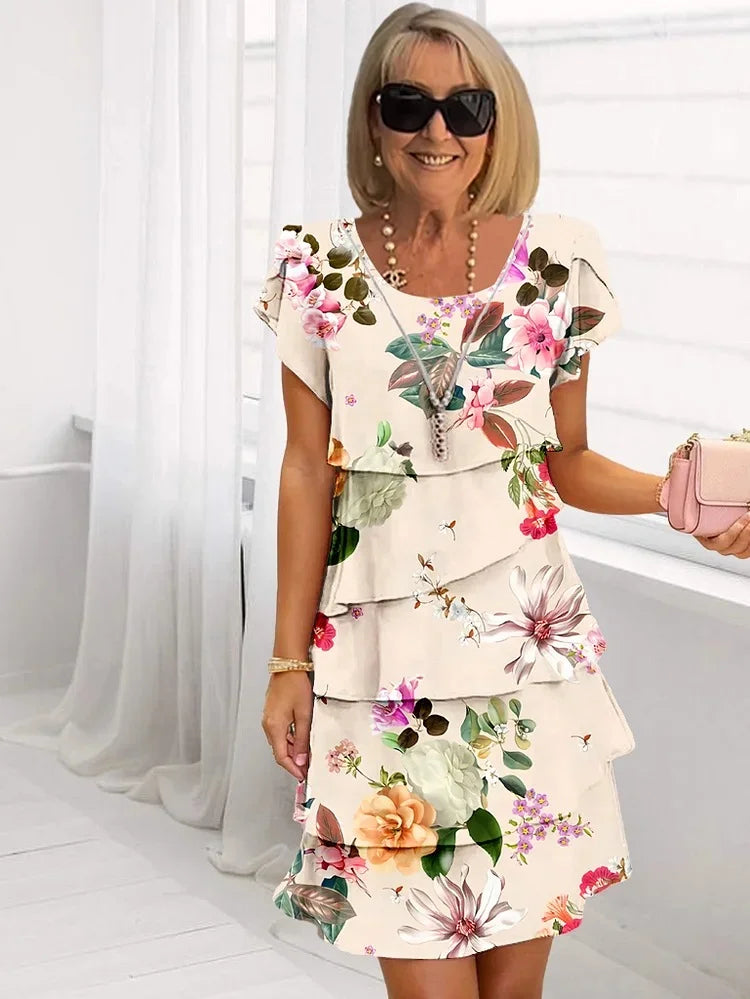 Kimberly Benn | Elegant Spring Midi Dress
