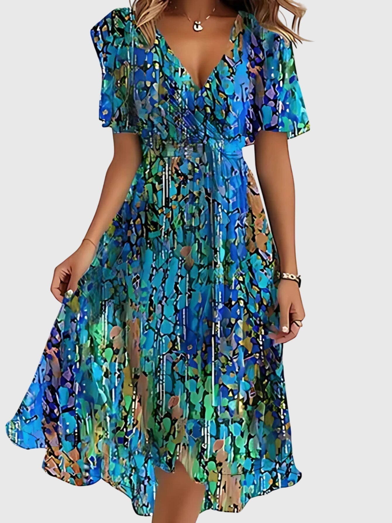 Kimberly Benn | Summer Dress With Belly Cover