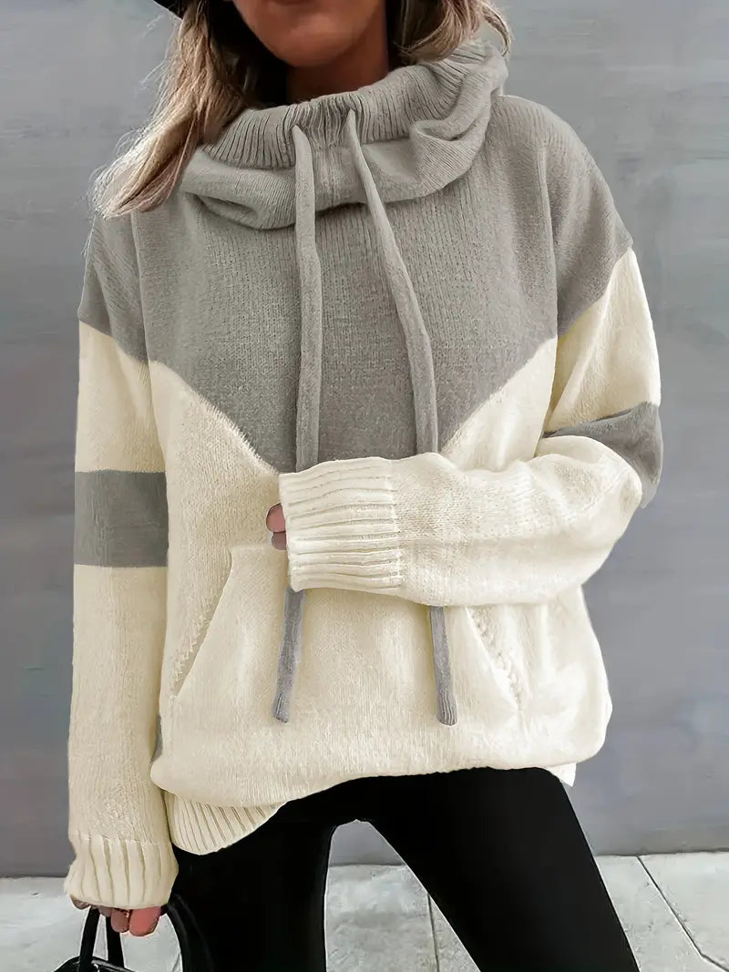 Kimberly Benn | Dual-Tone Cosy Hoodie