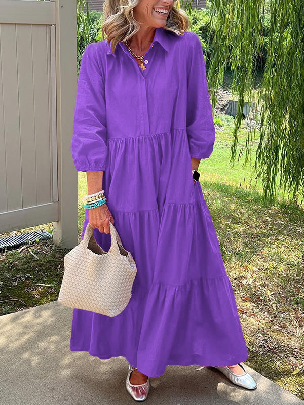 Kimberly Benn | Relaxed Tiered Maxi Dress