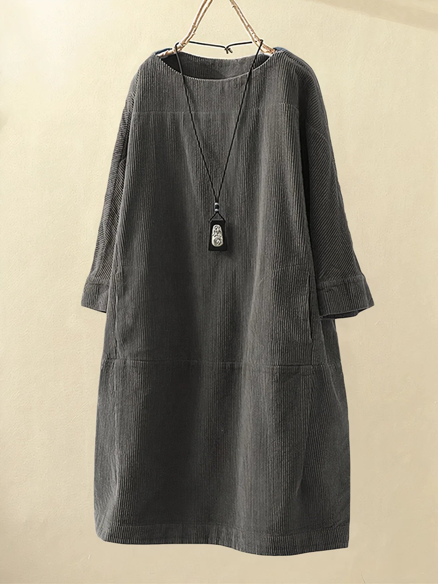 Kimberly Benn | Corduroy Tunic Dress