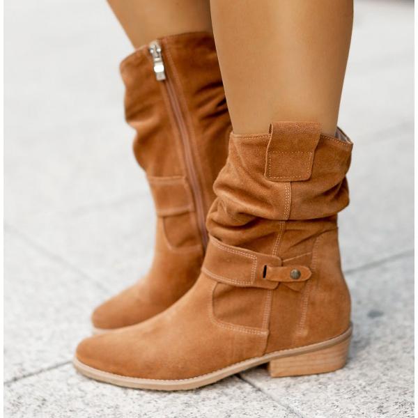 Kimberly Benn | Leather-Style Boots
