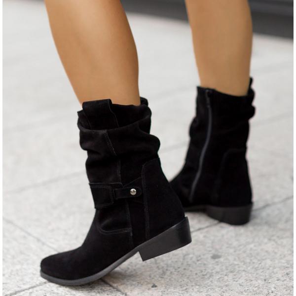 Kimberly Benn | Leather-Style Boots