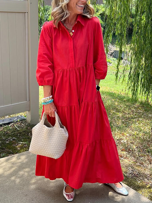 Kimberly Benn | Relaxed Tiered Maxi Dress