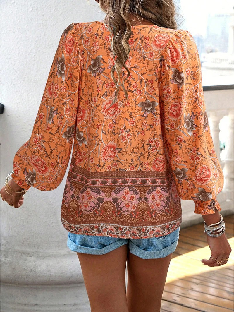 Kimberly Benn | Floral Summer Blouse