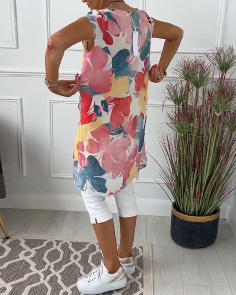 Kimberly Benn | Casual Floral Blouse