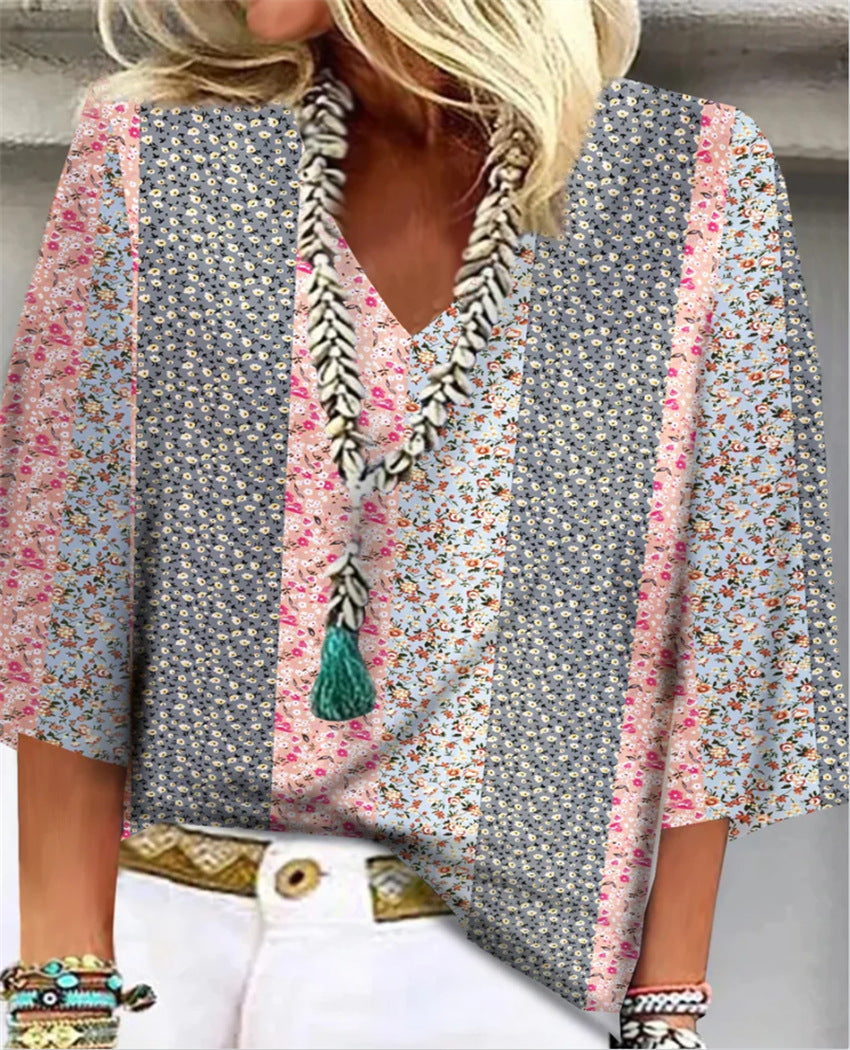 Kimberly Benn | Floral Blouse