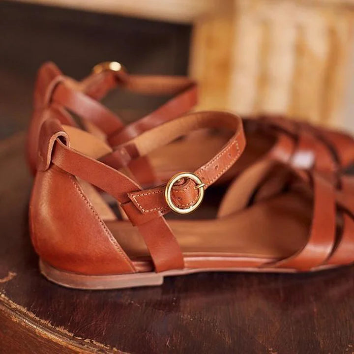 Kimberly Benn | Strappy Flat Sandals