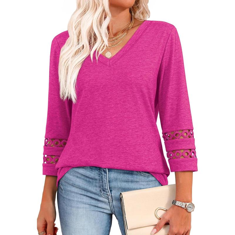 Kimberly Benn | Chic Casual V-Neck Summer Top