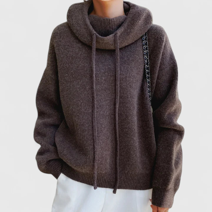 Kimberly Benn | Cozy Knit Hoodie
