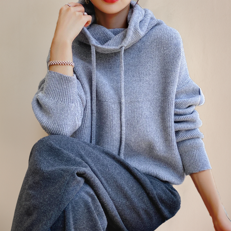 Kimberly Benn | Cosy Turtleneck Hoodie