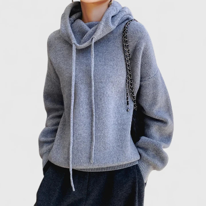 Kimberly Benn | Cozy Knit Hoodie
