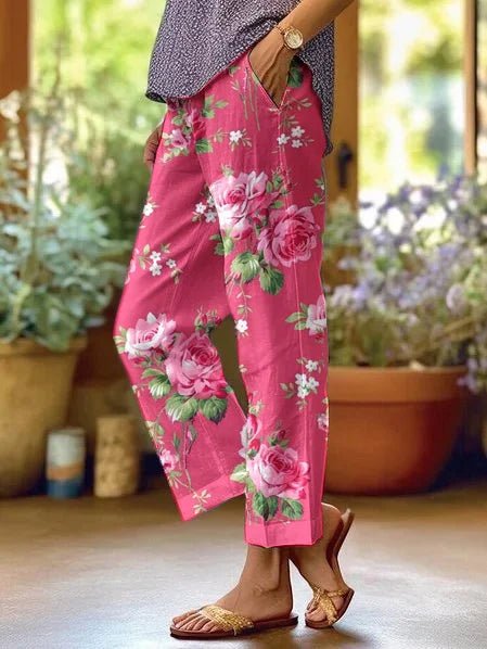 Kimberly Benn | Floral Casual Pants