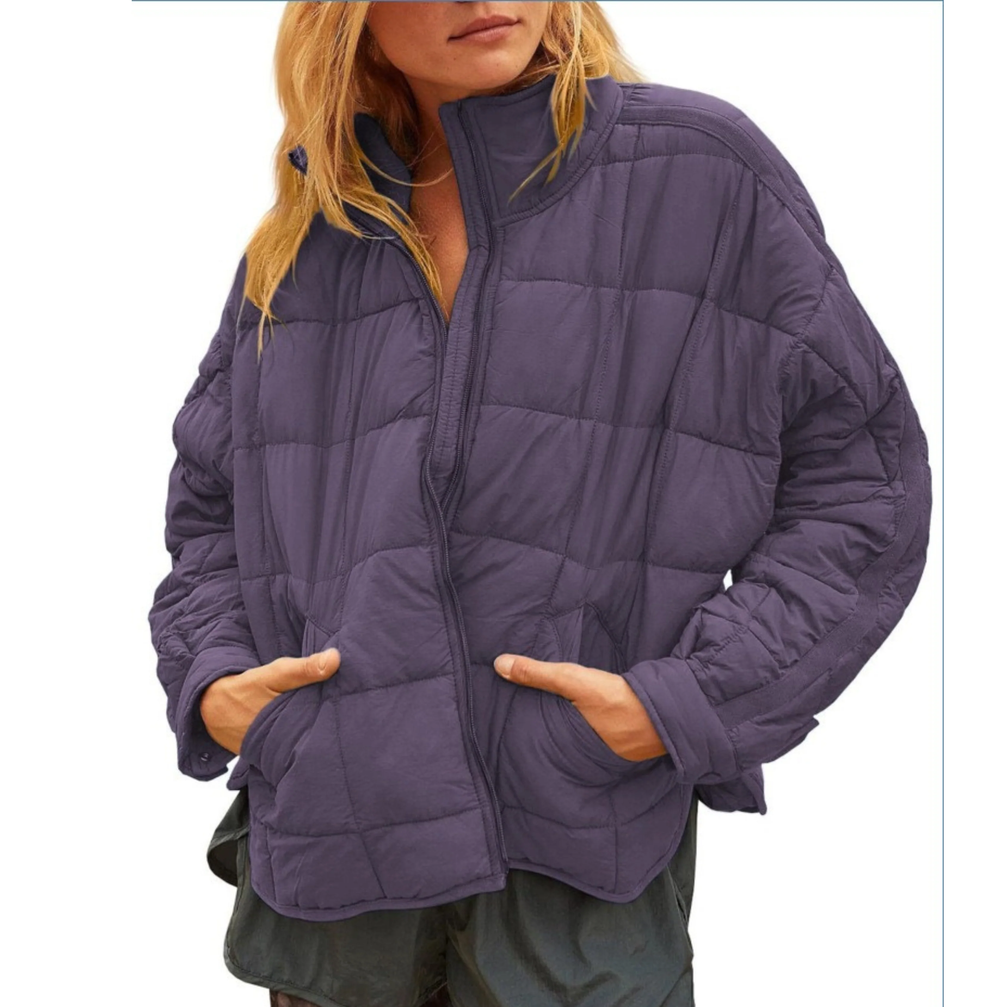 Kimberly Benn | Lightweight Compact Zip Puffer Jacket