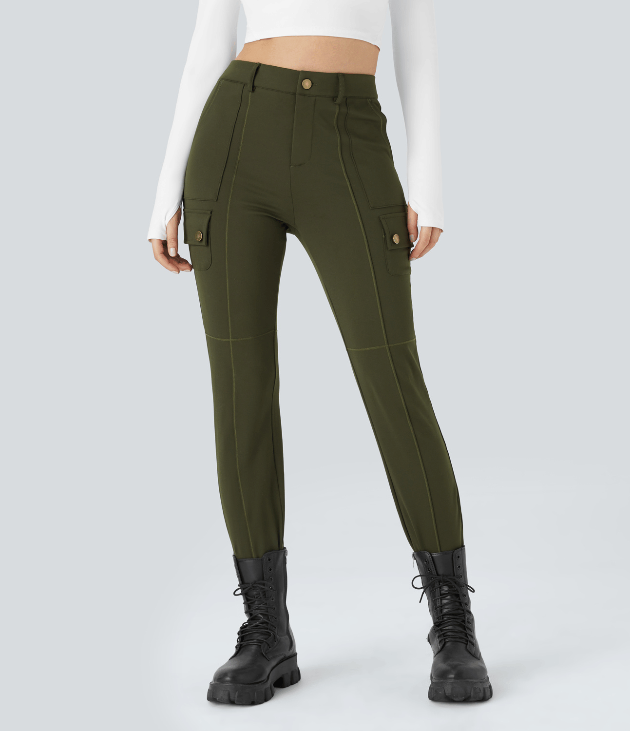 Kimberly Benn | Stretchy Cargo Pants
