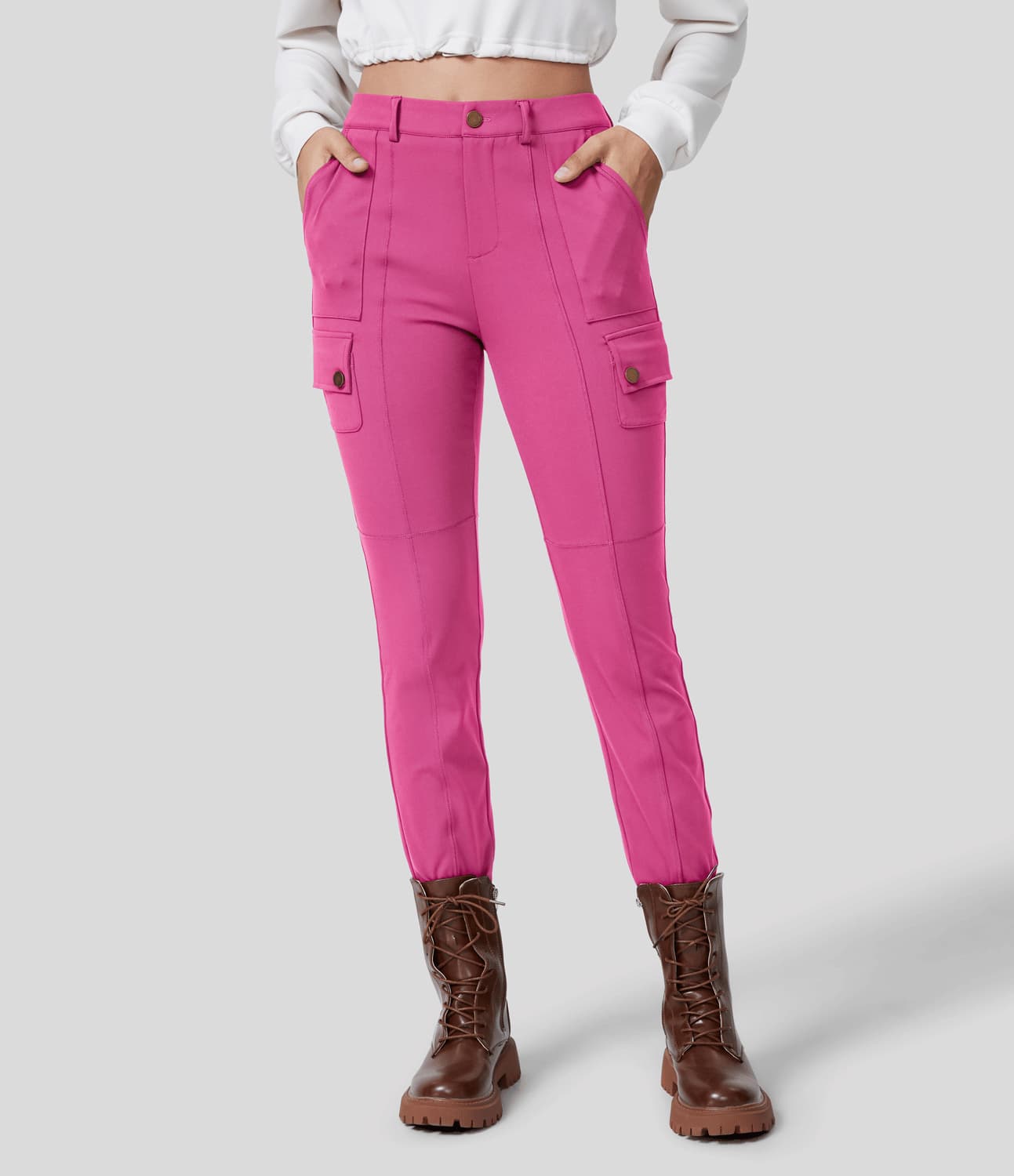 Kimberly Benn | Stretchy Cargo Pants