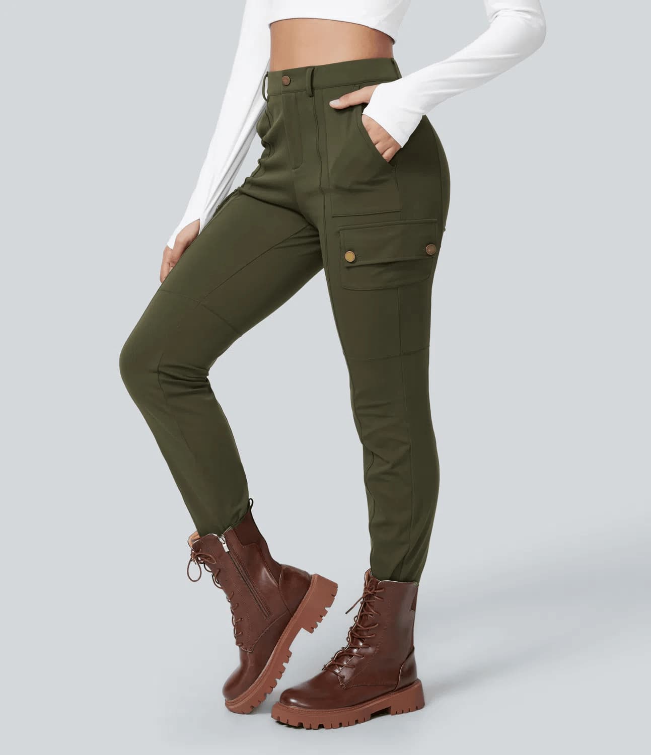 Kimberly Benn | Stretchy Cargo Pants