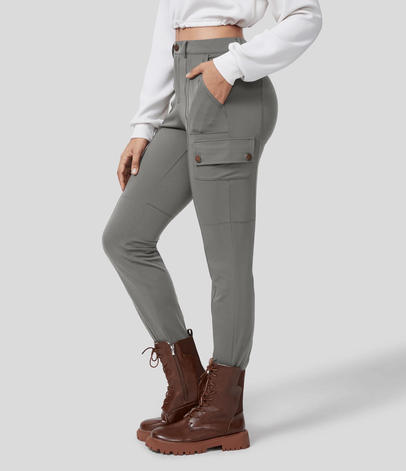 Kimberly Benn | Stretchy Cargo Pants
