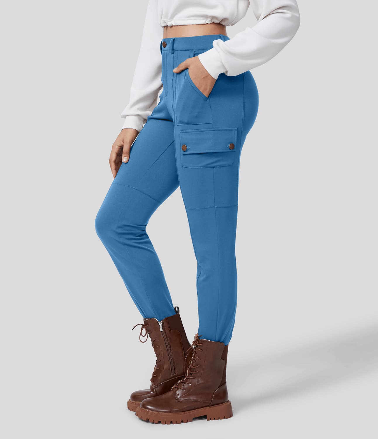 Kimberly Benn | Stretchy Cargo Pants