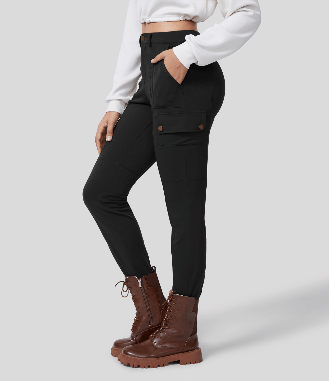 Kimberly Benn | Stretchy Cargo Pants