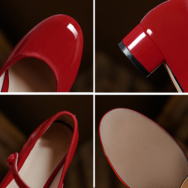 Kimberly Benn | Leather Mary Janes