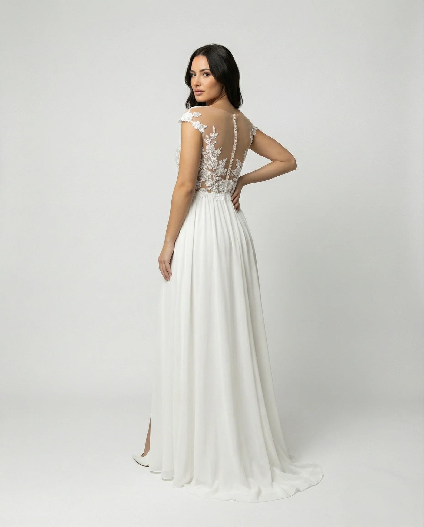 millicent silk dress Millicent Grey Silk Tier Maxi Dress Sugarplum Boutique & Home