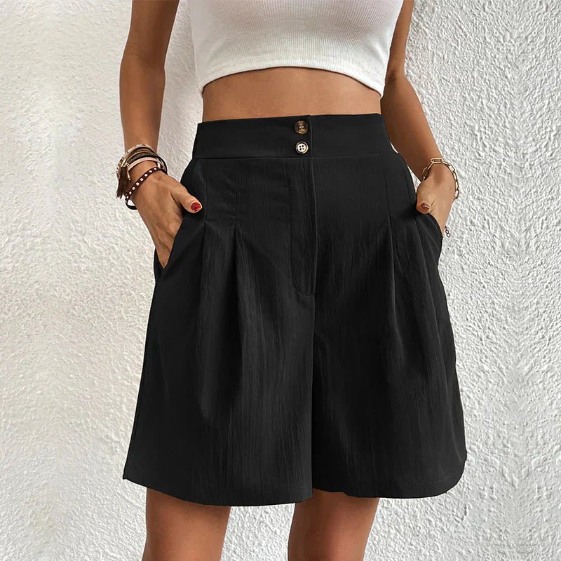 Kimberly Benn | High-Waist Comfort Shorts
