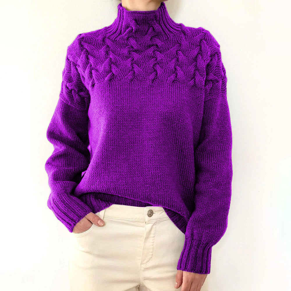 Kimberly Benn | Warm Knitted Turtleneck