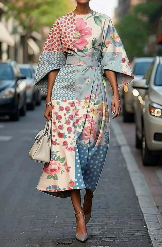 Kimberly Benn | Floral Midi Dress