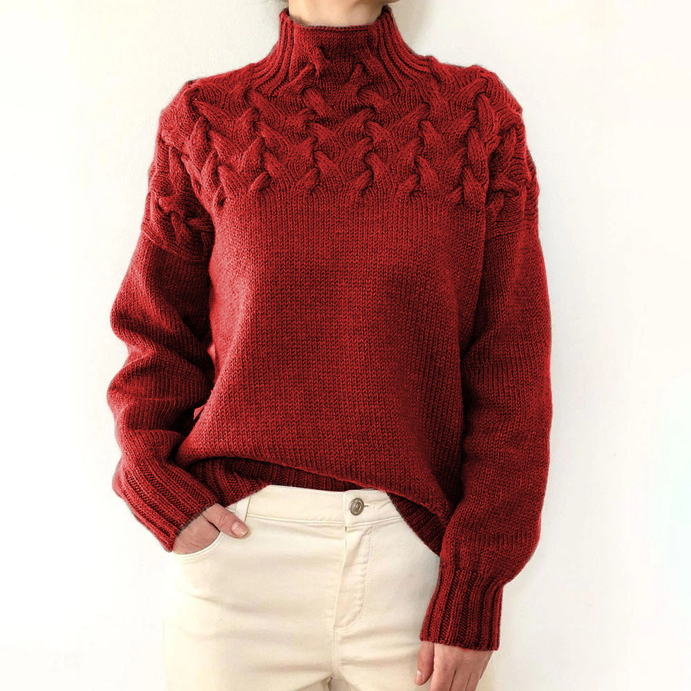Kimberly Benn | Warm Knitted Turtleneck