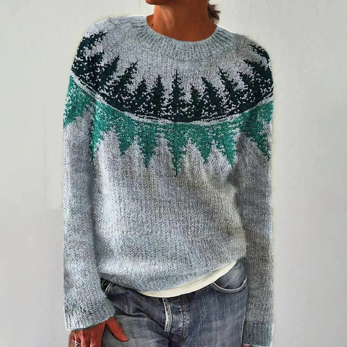 Kimberly Benn | Yoke Knit Sweater