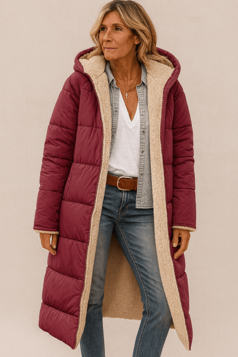 Kimberly Benn | Soft And Lush Reversible Coat