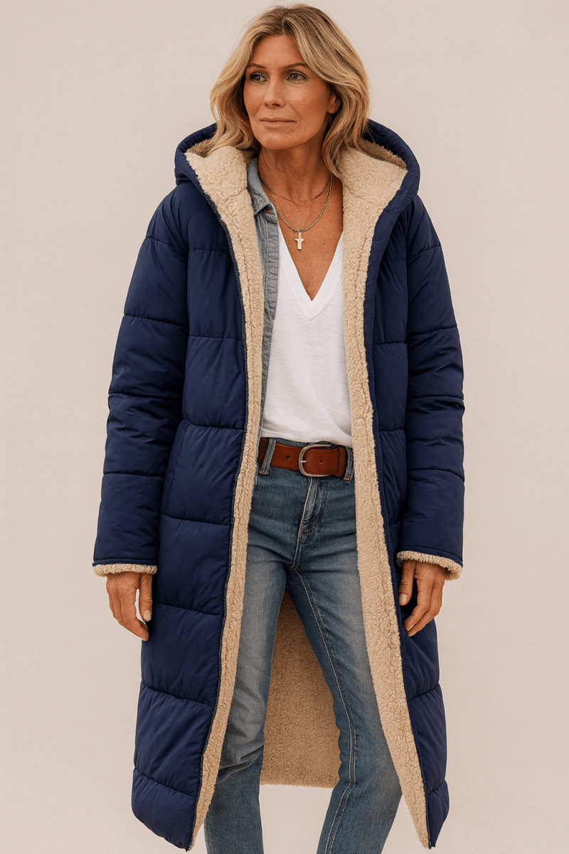 Kimberly Benn | Soft And Lush Reversible Coat
