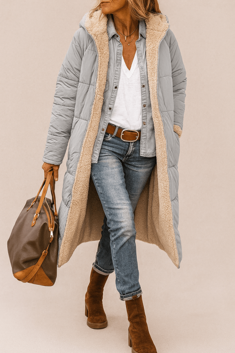 Kimberly Benn | Soft And Lush Reversible Coat