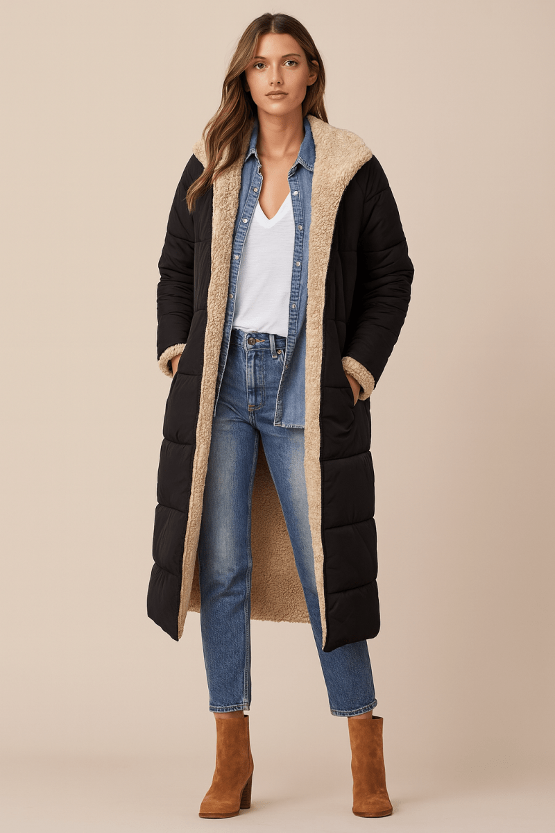 Kimberly Benn | Soft And Lush Reversible Coat