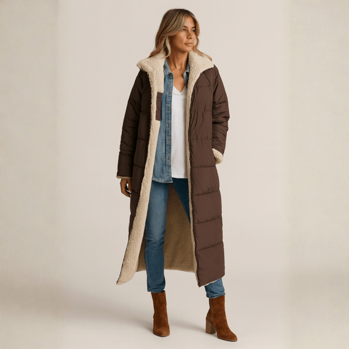 Kimberly Benn | Soft And Lush Reversible Coat