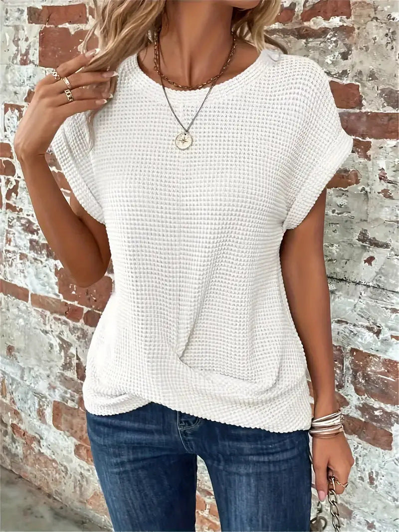 Kimberly Benn | Sweetheart Round Neck T-Shirt
