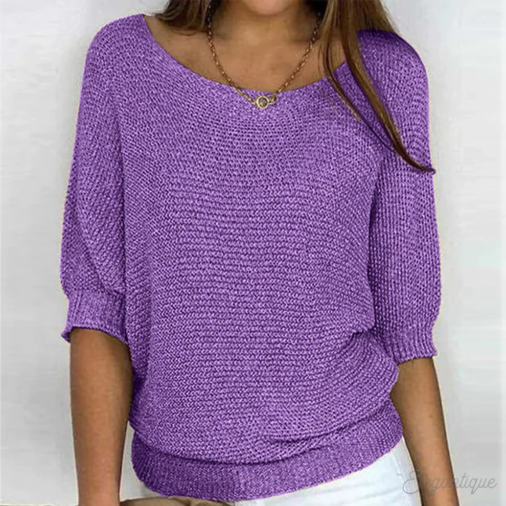 Kimberly Benn | Lightweight Knit Sweater