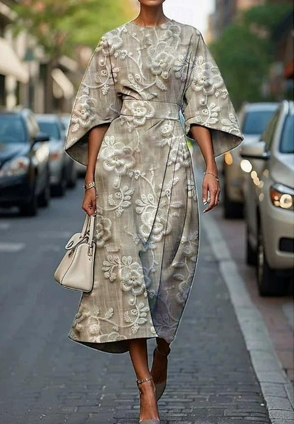 Kimberly Benn | Floral Midi Dress